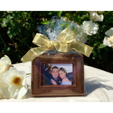 Chocolate Frame w/ Edible Photo (Favor Size) "A"